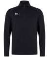 CN267 (QA005728) Zip Neck Mid Layer Training Top Black colour image